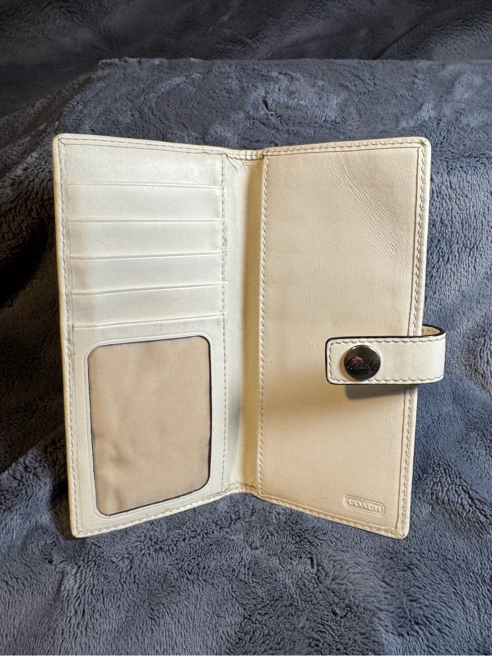 Coach Pink Signature Essential Slim Wallet - Picture 7 of 7